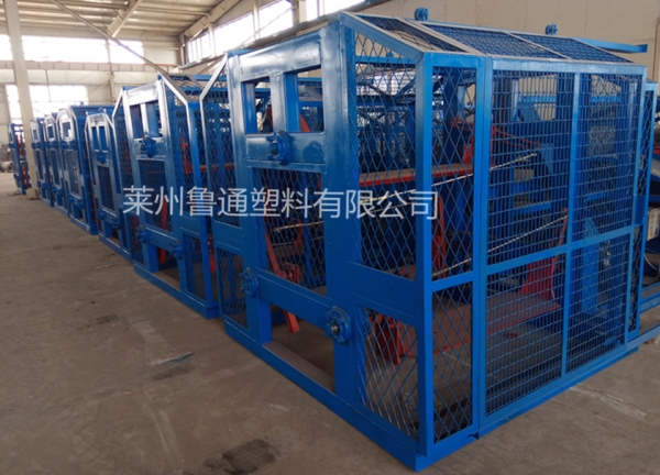 魯通定制三股四股塑料制繩機